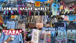 Ultimate Sarojini Nagar Market Haul  unbeatable Fashion Finds  2024  Nishu Aggarwal [upl. by Linetta]