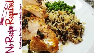 How to Stuff Chicken Breasts  NoRecipeRequiredcom [upl. by Manning56]