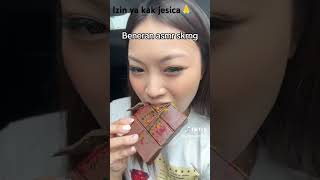 Mulbang ASMR chocolate 😍✨🔥ib cr JessicaEffendy yg mau minta sb boleh ＾ｖ＾fyp sbyoutube [upl. by Lurie]