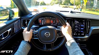 Volvo V60 T8 Polestar Engineered POV Drive  The Sleeper Wagon [upl. by Nyleak]