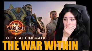 The War Within Announce Cinematic  World of Warcraft Reaction [upl. by Melinda]