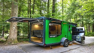 VAST Travel Trailer  Get a closer look at this innovative RV [upl. by Weinreb838]