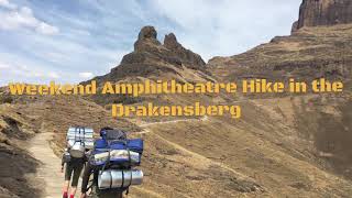 Amphitheatre Hike in the Drakensberg mountains [upl. by Peta]