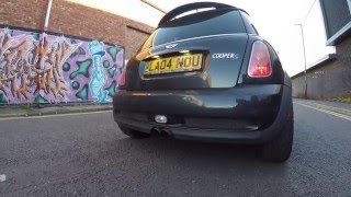 MINI COOPER S  R53  MILLTEK NON RESONATED EXHAUST  200BHP [upl. by Graner]