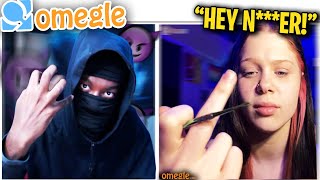 Telling Racist People THEIR OWN LOCATION OMEGLE IP PRANK [upl. by Dlonra60]