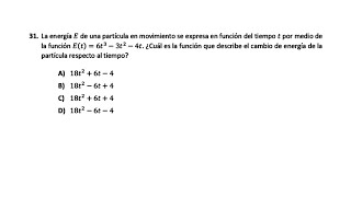 Pregunta 31 Matemáticas Guía EXACER COLBACH 2024 [upl. by Eenert]