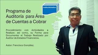 Programa de Auditoría para Área de Cuentas a Cobrar [upl. by Bluefield462]