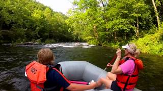 GoPro HD  White Water Rafting on Nantahala [upl. by Nahtannhoj]