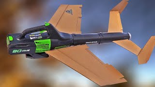 FLYING Leaf Blower RC airplane Mk2 [upl. by Angelique]