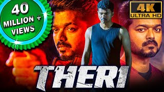 Theri 4K  Thalapathy Vijay Blockbuster Action Thriller Movie Samantha Amy Jackson Baby Nainika [upl. by Rehoptsirhc]