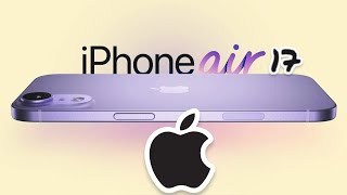 iPhone 17 AIR  La GRANDE Novità di Apple [upl. by Atnohs]