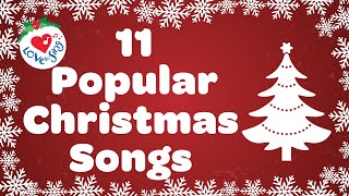 Top 11 Christmas Songs with Lyrics 2024 🎅 [upl. by Miof Mela]