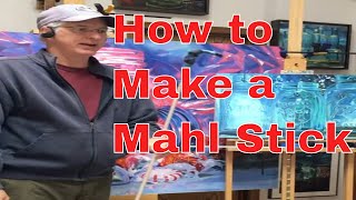 Cheap Joes 2 Minute Art Tips  How a Mahl Stick Can Save Your Life [upl. by Eerized86]