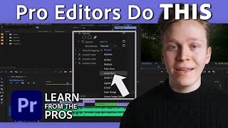 How to Edit Video with Blend Modes  Adobe Premiere Pro Tutorial w Aidin Robbins  Adobe Video [upl. by Nivk30]