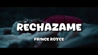 Prince Royce  Recházame Letra  Lyrics [upl. by Ocker373]