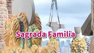 Sagrada Familia de Barcelona  5 enero 2024 [upl. by Nosnaj452]