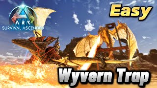 How To Build A Wyvern Trap Ark Survival Ascended [upl. by Perle]