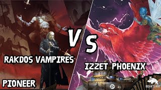 Rakdos Vampires VS Izzet Phoenix MTG Pioneer [upl. by Yeneffit243]