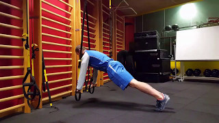 TRX Straight Arm Plank Leg Abduction [upl. by Asirak807]