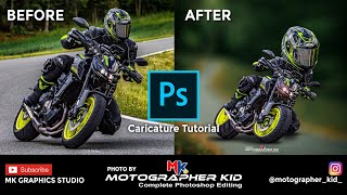 How to Make a Caricature Image in photoshop Cc  Cartoon  Caricature Tutorial  Photoshop CC [upl. by Lorolla877]