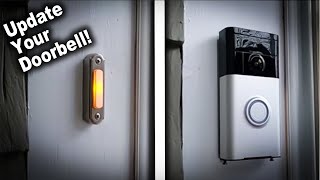 How To Replace a Wired Doorbell with Ring Video Doorbell  DiY Install [upl. by Amieva31]