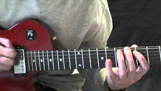 Classic Rock Riff Guitar Lesson [upl. by Cherin]