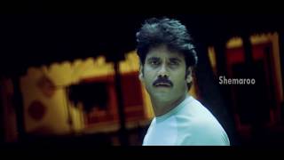 Nagarjuna In Love With Shenaz Treasurywala  Eduruleni Manishi Movie Scenes  Brahmanandam [upl. by Benedix]