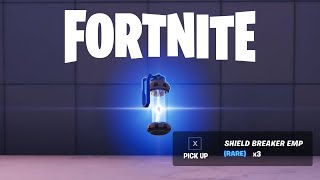 How to Get New Shield Breaker EMP In Fortnite Chapter 4 Season 4 [upl. by Ailes]