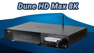 Dune HD Max 8K распаковка и первое включение [upl. by Anaeel]