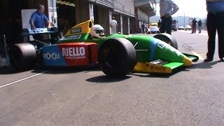 Benetton F1 ex car Nelson Piquet [upl. by Krystal]