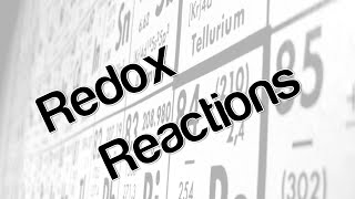 Redox reactions [upl. by Nirat282]