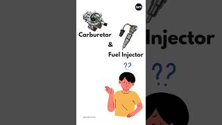 Carburetor Vs Fuel injector Which is Better fuel automobile working engineering shorts [upl. by Ozkum]