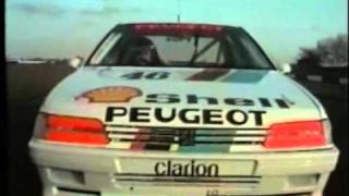 1992 TOCA Shootout  Peugeot 405 Mi16 [upl. by Caine]