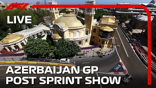 F1 LIVE Azerbaijan Grand Prix Post Sprint Show [upl. by Ahsehat531]