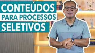 Conteúdos para técnicos de enfermagem em processos seletivos [upl. by Akinahc890]