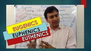 EUGENICS  EUPHENICS amp EUTHENICS  CONCEPT for NEET  AIIMS [upl. by Ahsrop469]