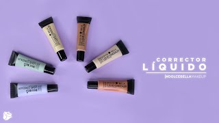 CORRECTORES LIQUIDOS  DOLCE BELLA [upl. by Anihpled]