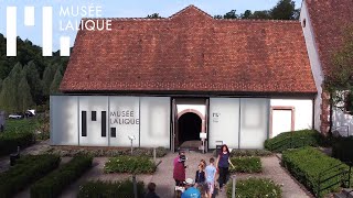 Musée Lalique  Vivez lexpérience du verre et du cristal en Alsace [upl. by Eelytsirk]