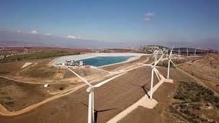 Turbines In Mount Gilboa  Israel [upl. by Silra]