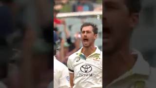 FIRST BALL Starc knocks over Jaiswal [upl. by Neumeyer684]