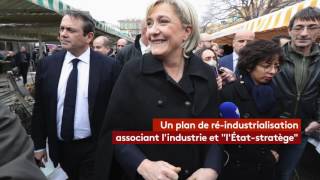 Marine Le Pen en 4 propositions  pouvoir dachat et protectionnisme économique [upl. by Drofnats]