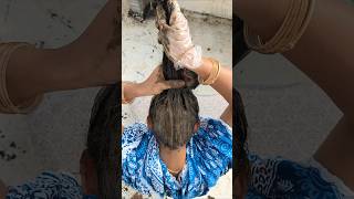 வெள்ளி கம்பி hairpacksoft and shiny at homeshorts youtubeshorts [upl. by Nira471]