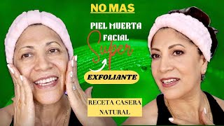 COMO EXFOLIAR LA CARA Y LABIOS SIN DAÑARLO RECETA NATURAL LA MEJOR SUPER TIPS [upl. by Malina196]