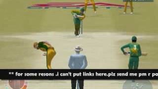 EA SPORTS CRICKET 2009 DOWNLOAD LINKS [upl. by Bremser577]