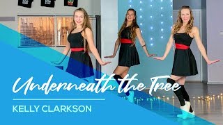 Kelly Clarkson  Underneath the Tree  Easy Christmas Dance Video  Navidad Baile  Choreography [upl. by Nyladnor]