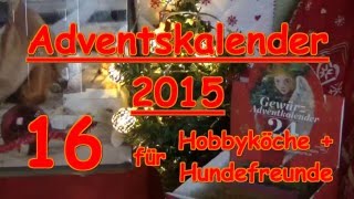 Adventskalender Türchen 16  Hunde Kochen Gewürze Sonnentor Zauber der Gewürze [upl. by Silvana]