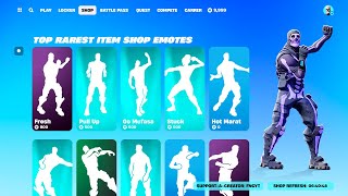 The Top 100 RAREST Fortnite Emotes 2024 [upl. by Orms]