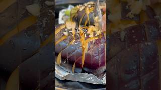 Grilled Eggplant with Garlic recipe [upl. by Obellia]