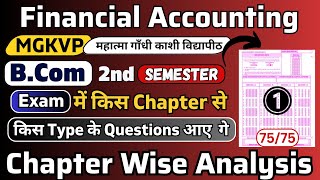 Financial Accounting Semester exam 2023  किस Chapter से किस type के Question आ सकते है  impt [upl. by Miko]