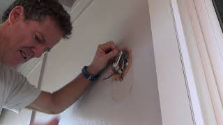 How to Install Exterior Wall Sconce Light Fixture Made EasyPart 5 Connecting Up the Wires [upl. by Ruthven]